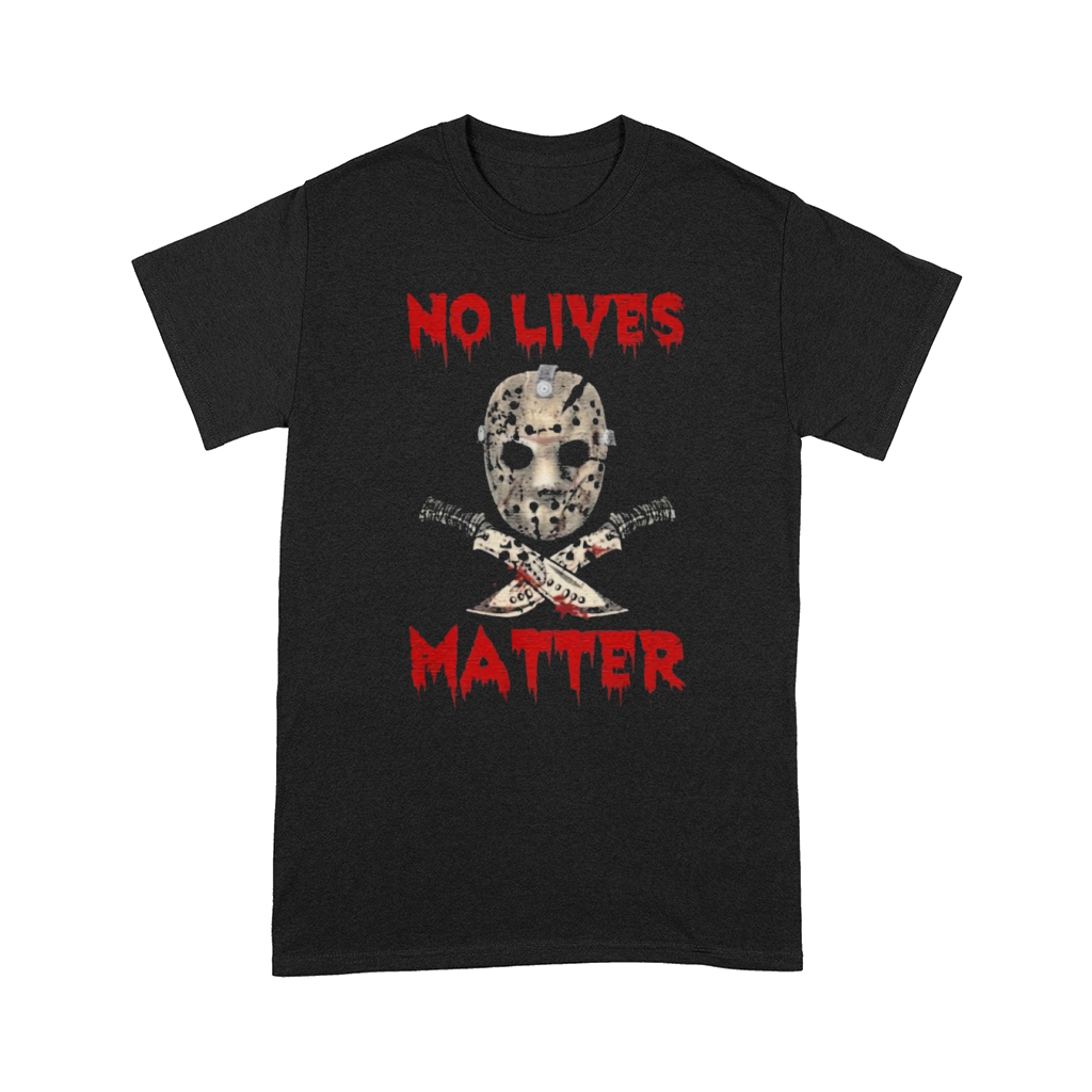 Jason Voorhees no lives matter Halloween Comfort T-shirt