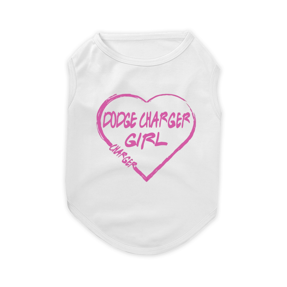 Dodge charger girl Pet T-Shirt