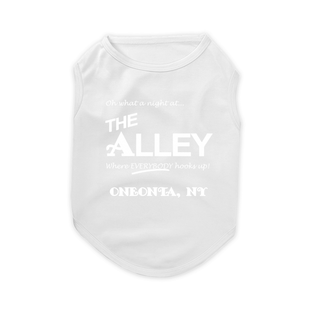 oneonta the alley t shirt 7t8 Black Pet T-Shirt