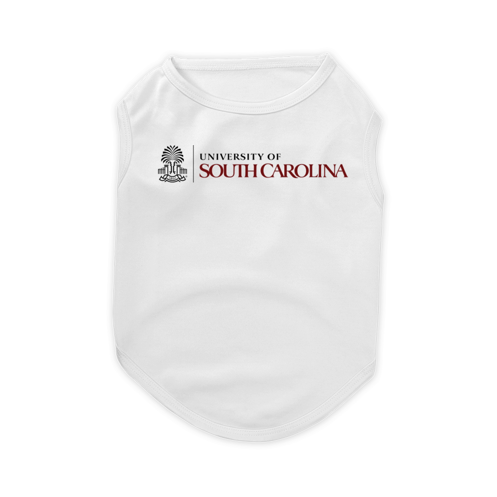 Simple Logo University Of South Carolina Columbia 2020 Pet T-Shirt