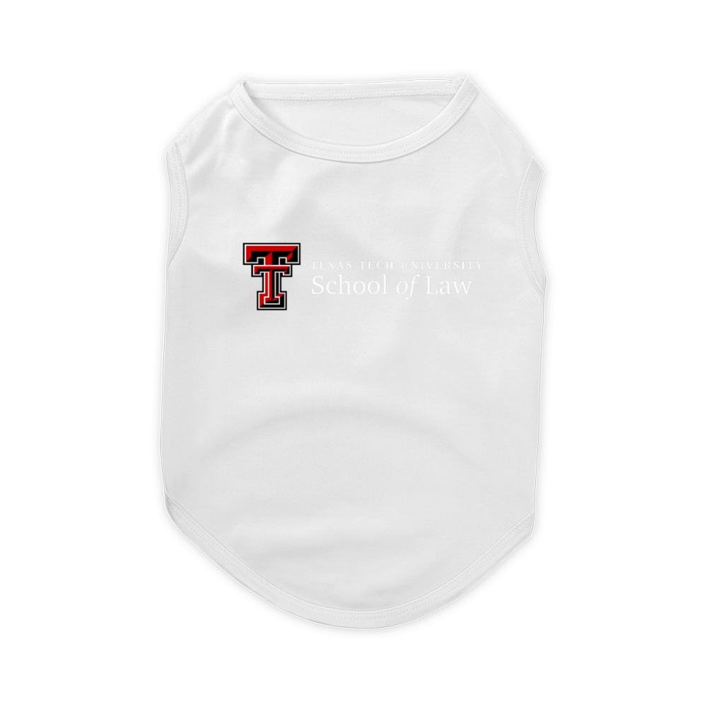 Texas Tech University School of Law Pet T-Shirt