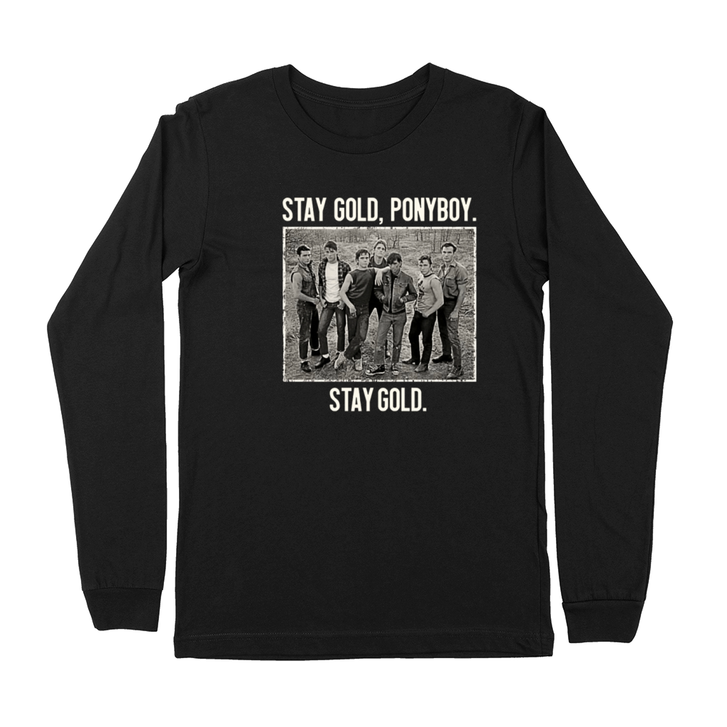 The Outsiders Stay gold ponyboy stay gold Premium Long Sleeve