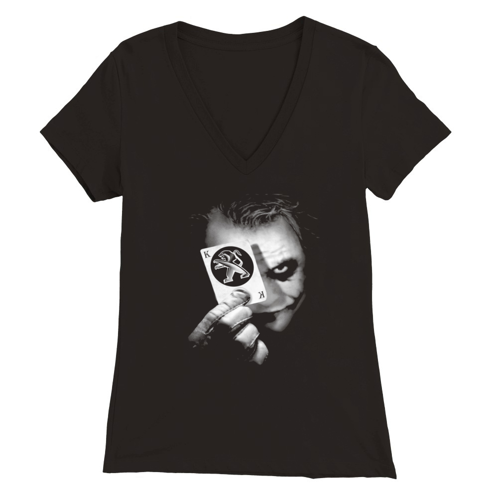 Cool Peugeot shirt Premium Womens V-Neck T-shirt
