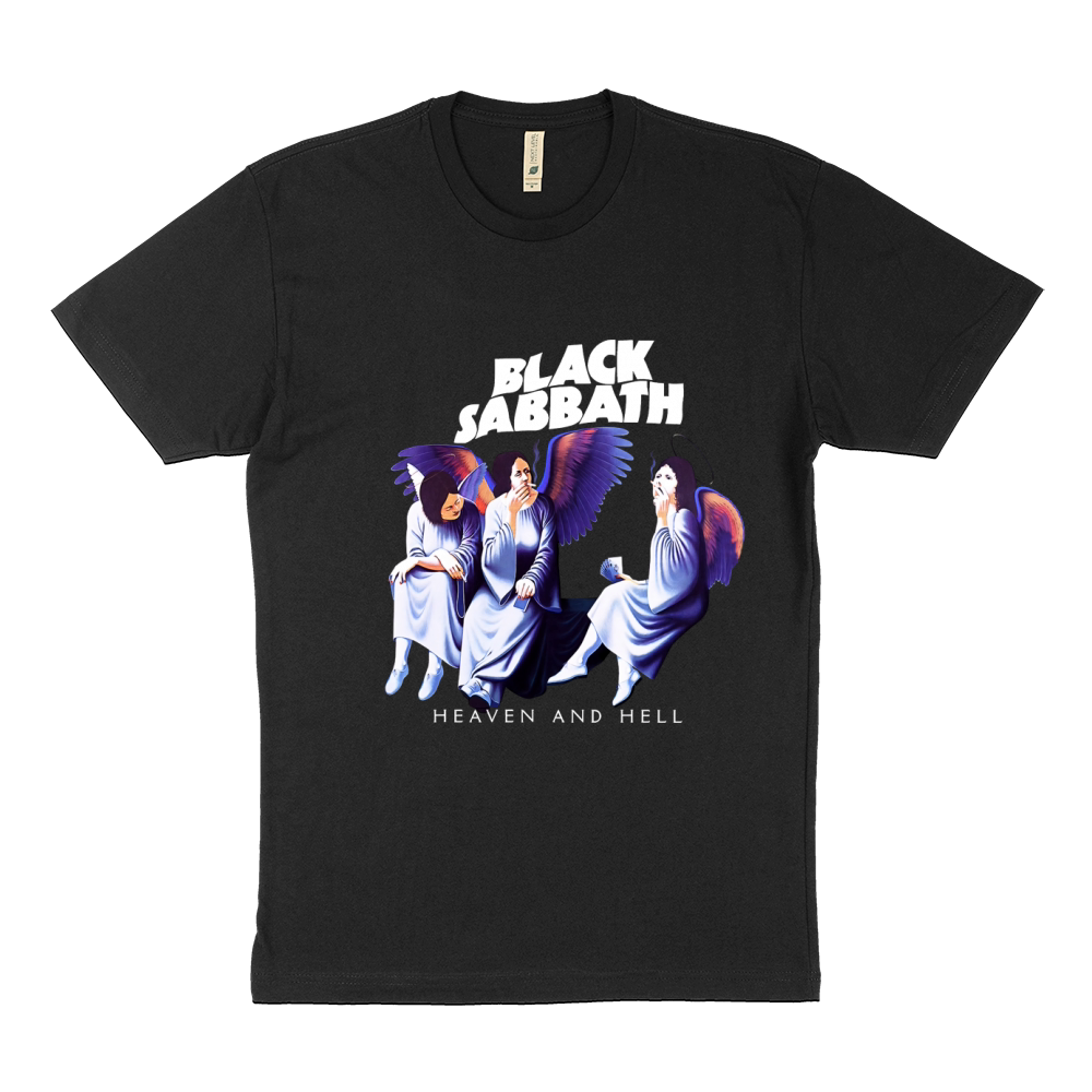 Black Sabbath heaven and hell shirt Sustainable T-Shirt