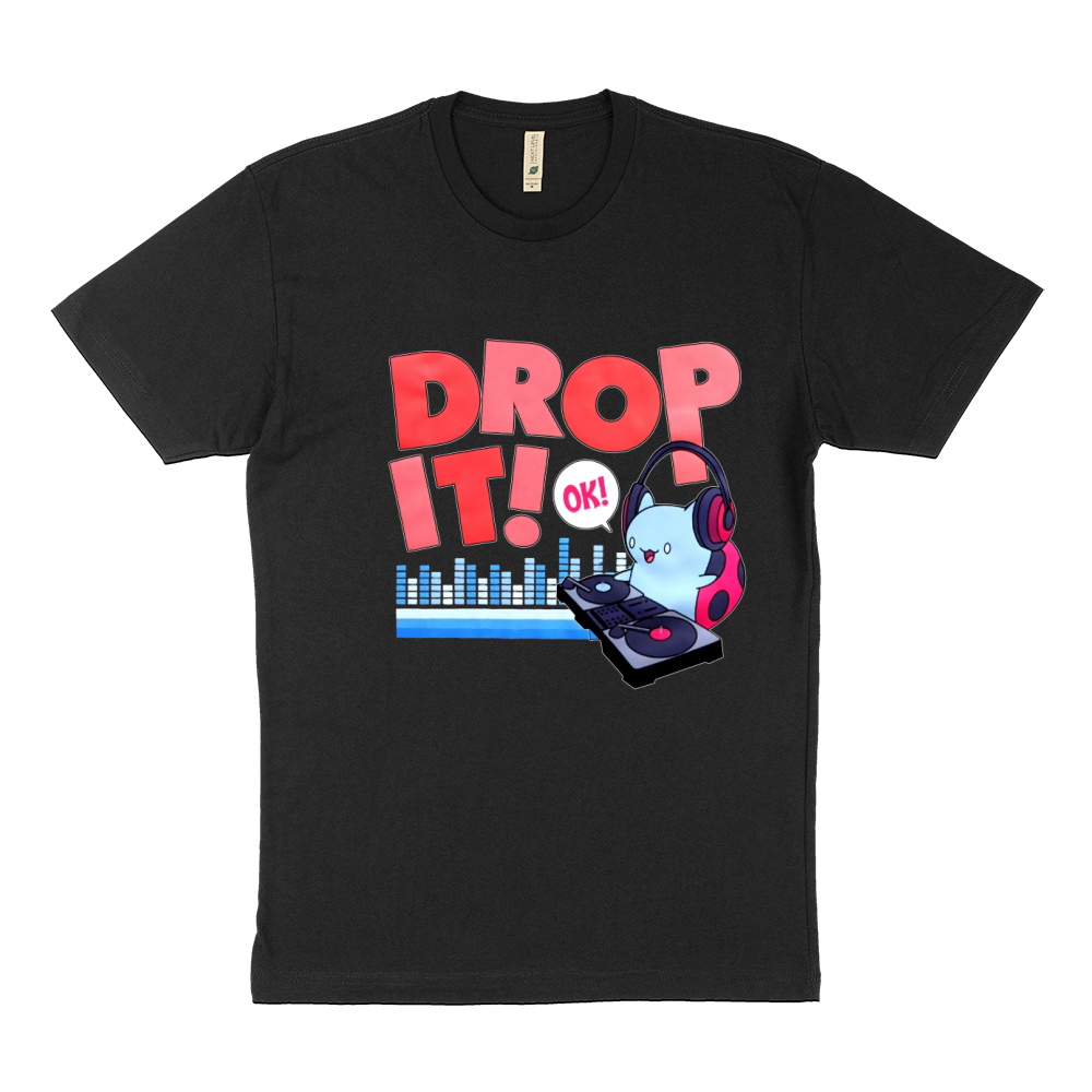 DROP IT OK - CATBUG DJ Sustainable T-Shirt