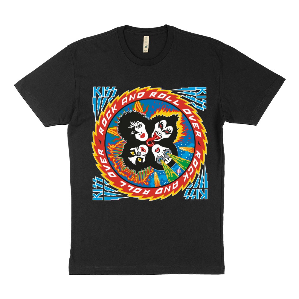 Kiss Rock and Roll Over Sustainable T-Shirt