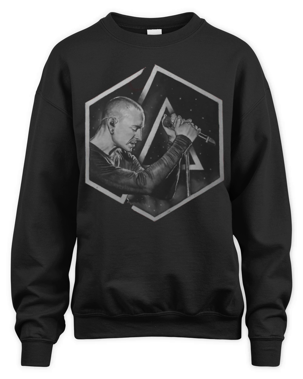 Chester Bennington Tribute Unisex Premium Crewneck Sweatshirt