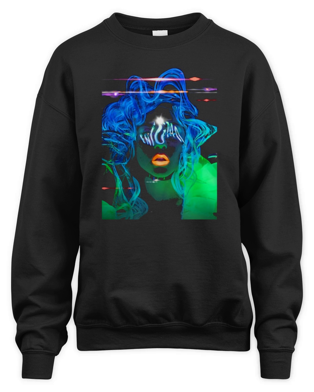 Lady Gaga Enigma Unisex Premium Crewneck Sweatshirt