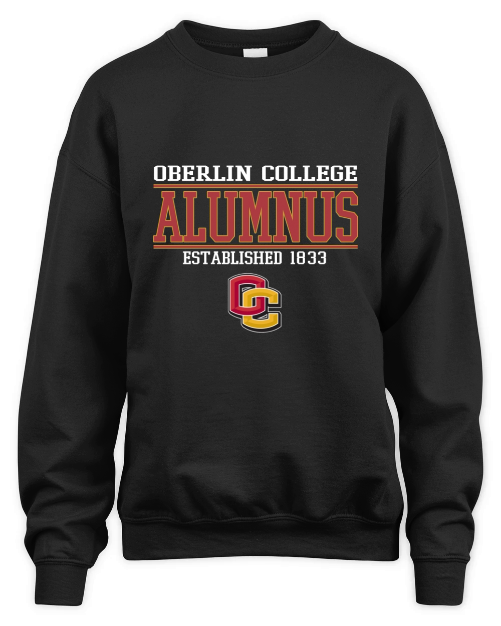 Oberlin college Alumnus established 1833 Unisex Premium Crewneck Sweatshirt