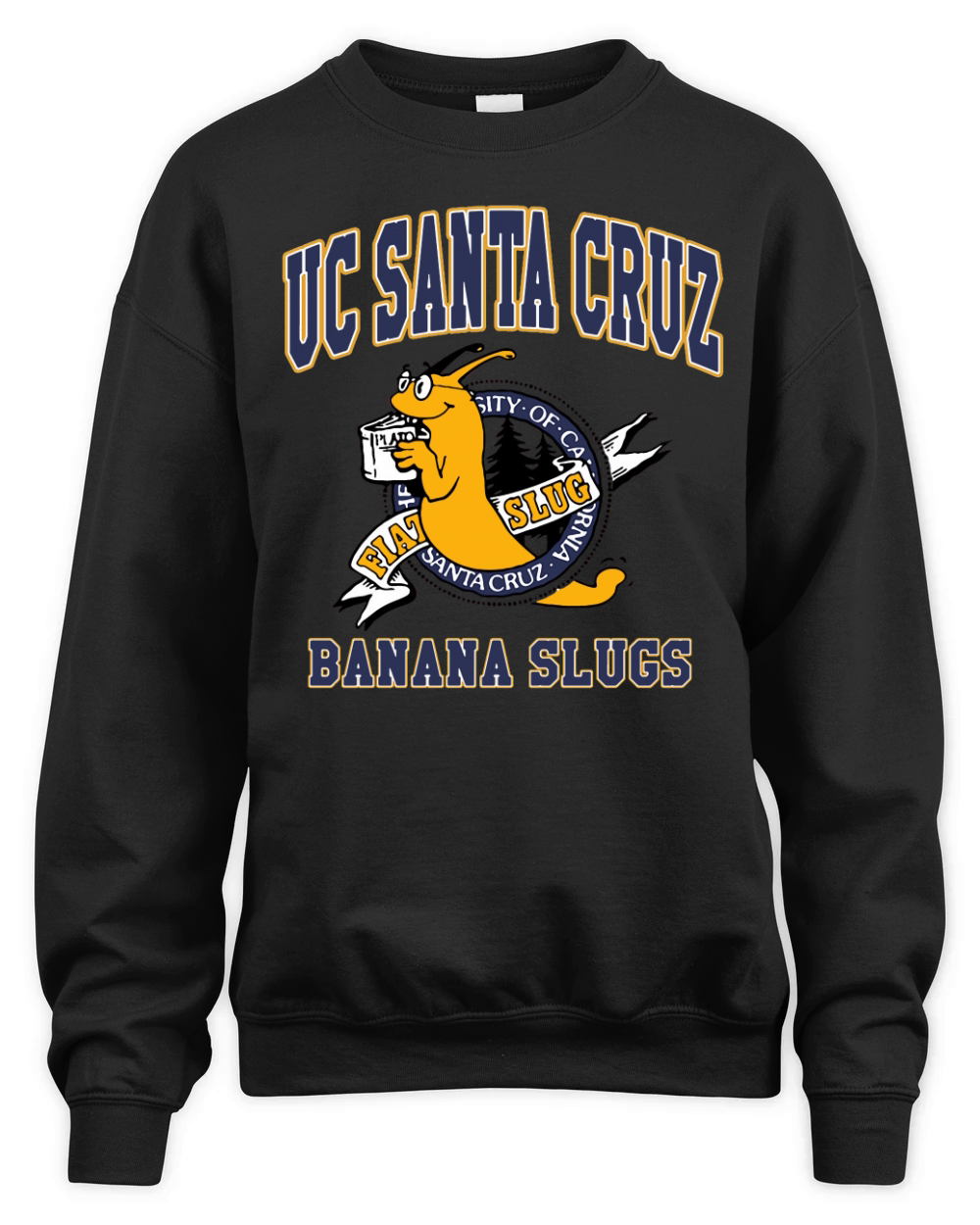 UC Santa Cruz Banana Slugs T-Shirt Unisex Premium Crewneck Sweatshirt
