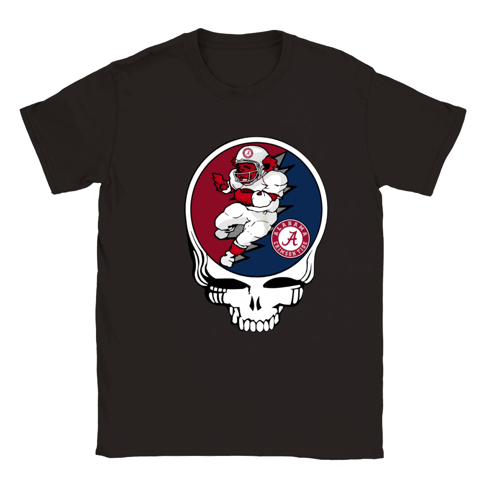 GratefulDead Tshirt Alabama Crimson Tide Classic Kids Crewneck T-shirt