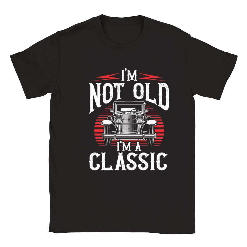 Love Hot Rod Classic Car Vintage Hotrod Classic Kids Crewneck T-shirt