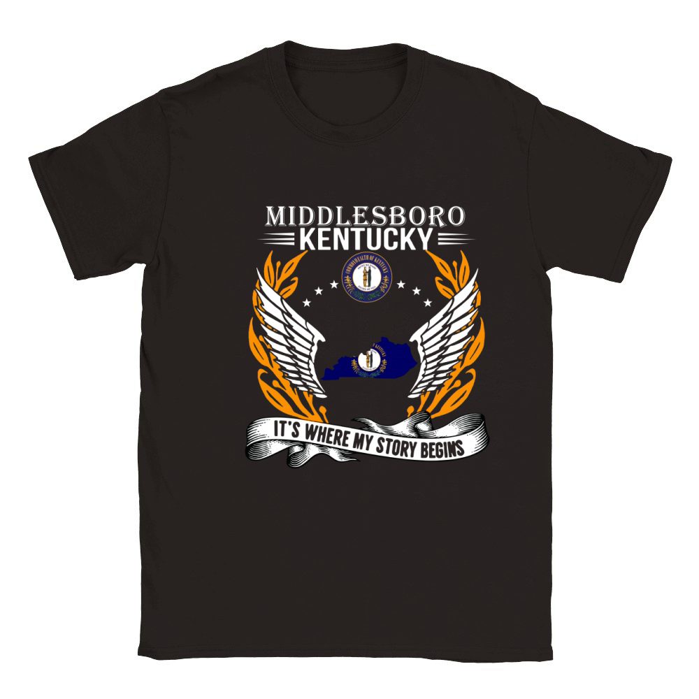 Middlesboro Kentucky It is where my story begins Classic Kids Crewneck T-shirt