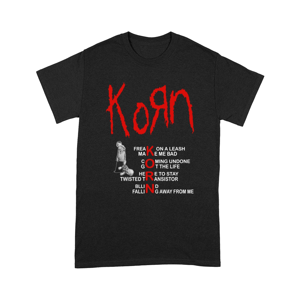 KORN BEST OF SONGS Comfort T-shirt