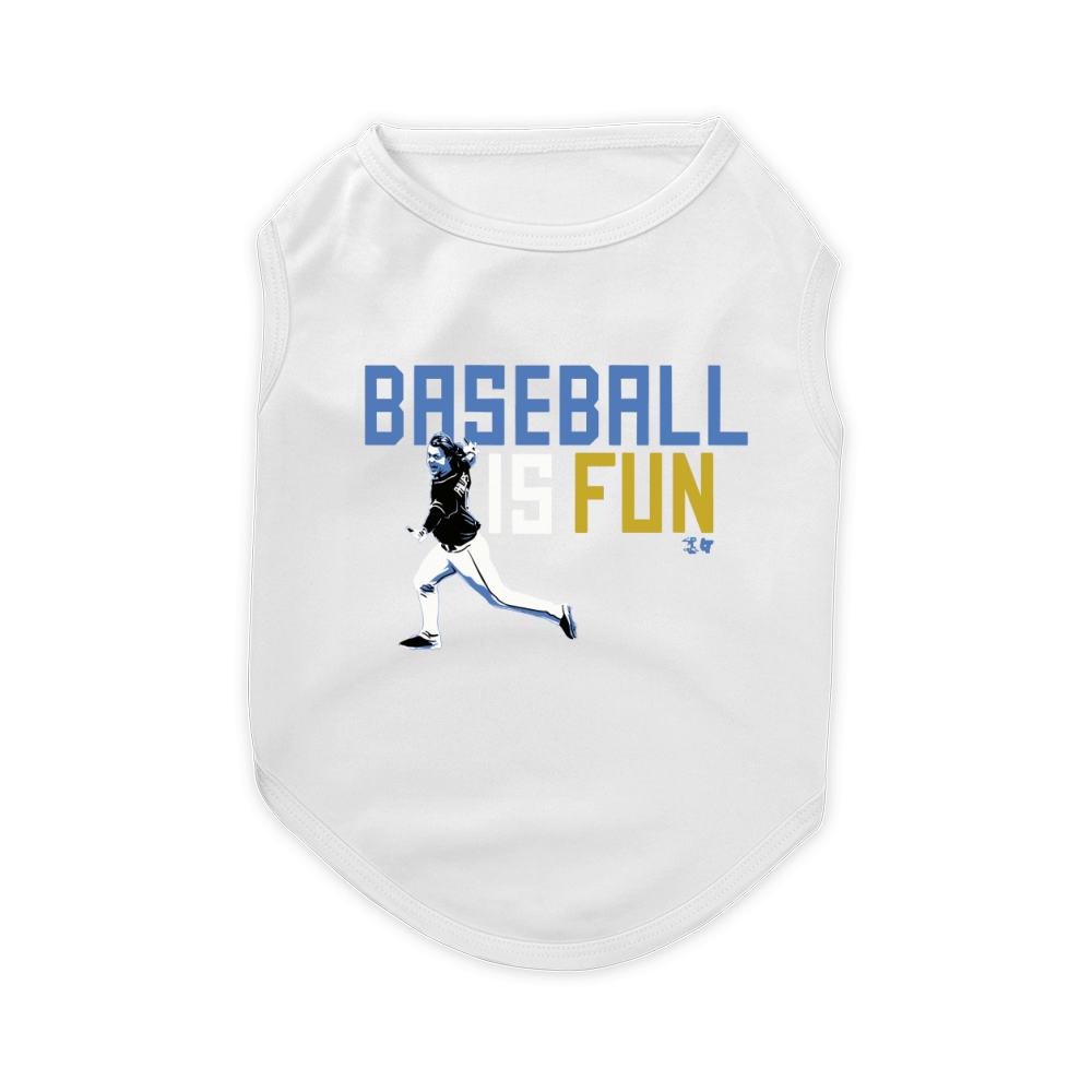Brett Phillips Baseball is fun Pet T-Shirt