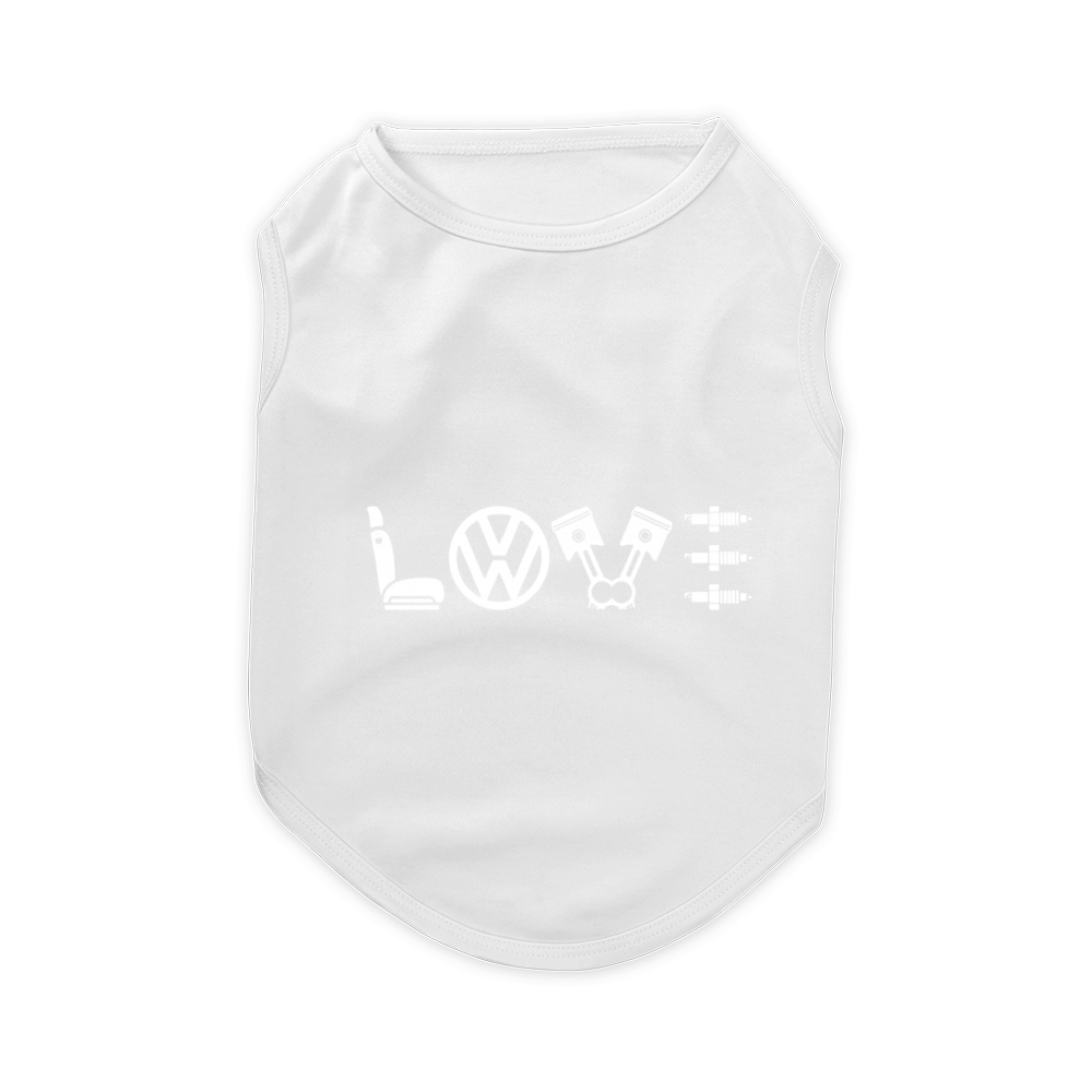 Love Volkswagen Pet T-Shirt
