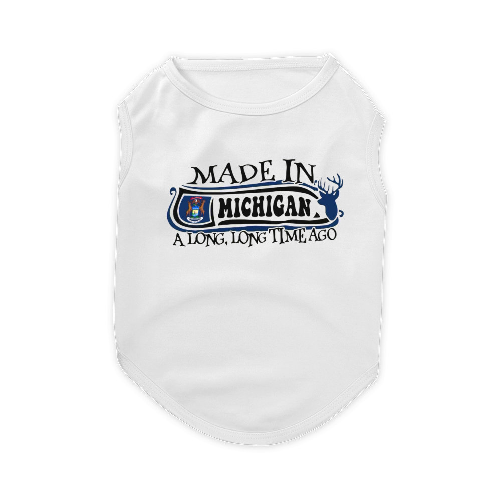 Made in Michigan a long long time ago Pet T-Shirt