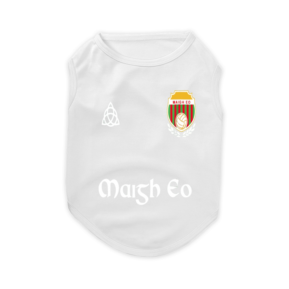 Mayo Maigh Eo Gaelic Football Jersey Pet T-Shirt