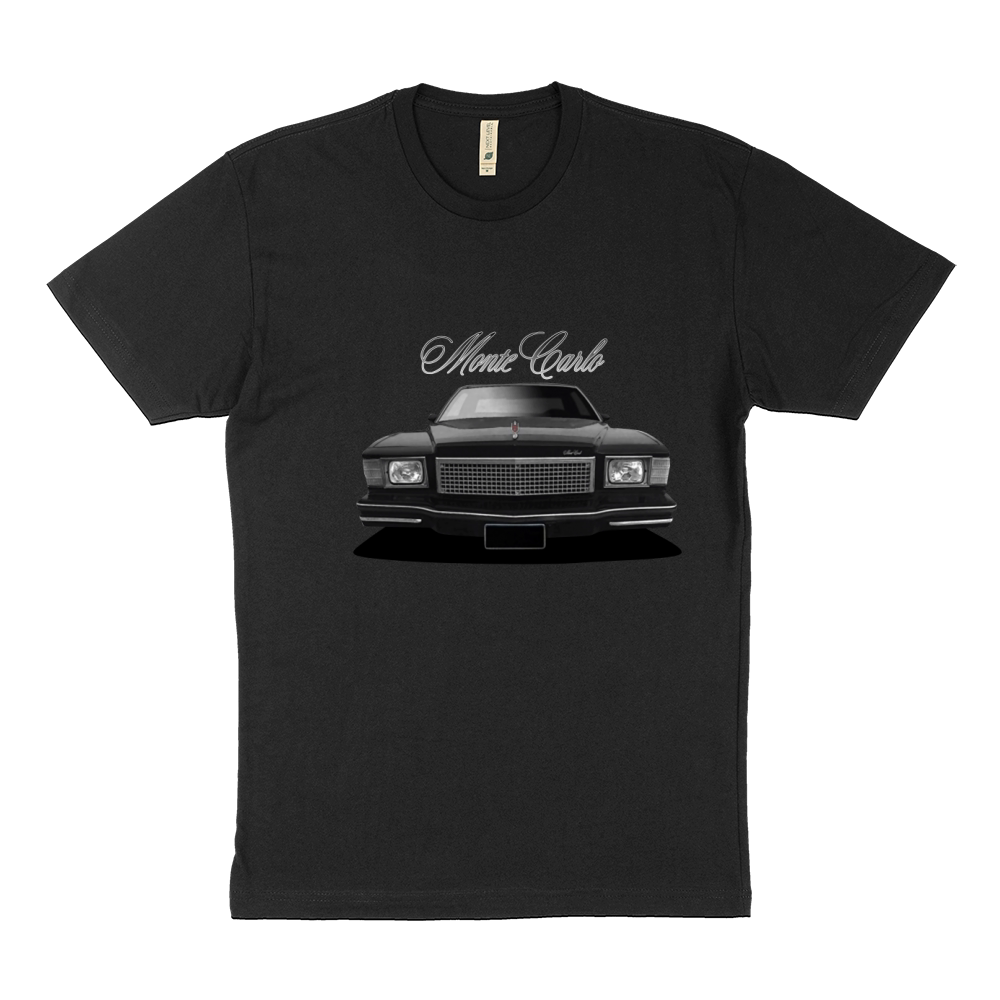 1978 79 MonteCarlo Front Black Sustainable T-Shirt