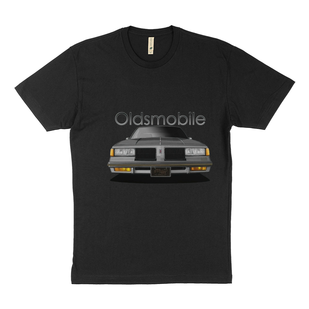 1987 Oldsmobile 442 Front Grey Sustainable T-Shirt