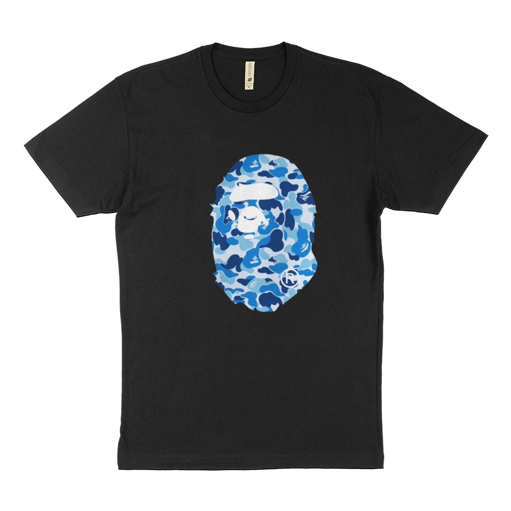 BAPE R ABC BLUE CAMO Sustainable T-Shirt