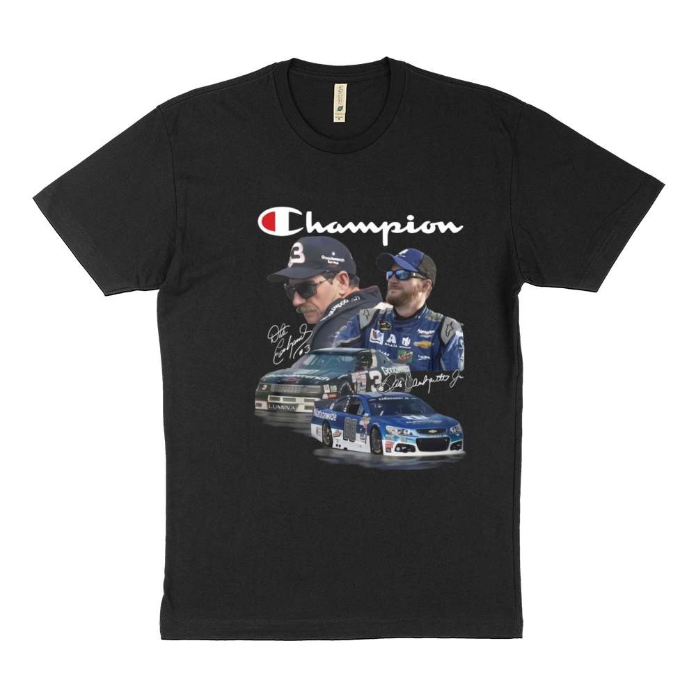Champion dale earnhardt #3 goodwrench dale earnhardt jr. 88 signature Sustainable T-Shirt