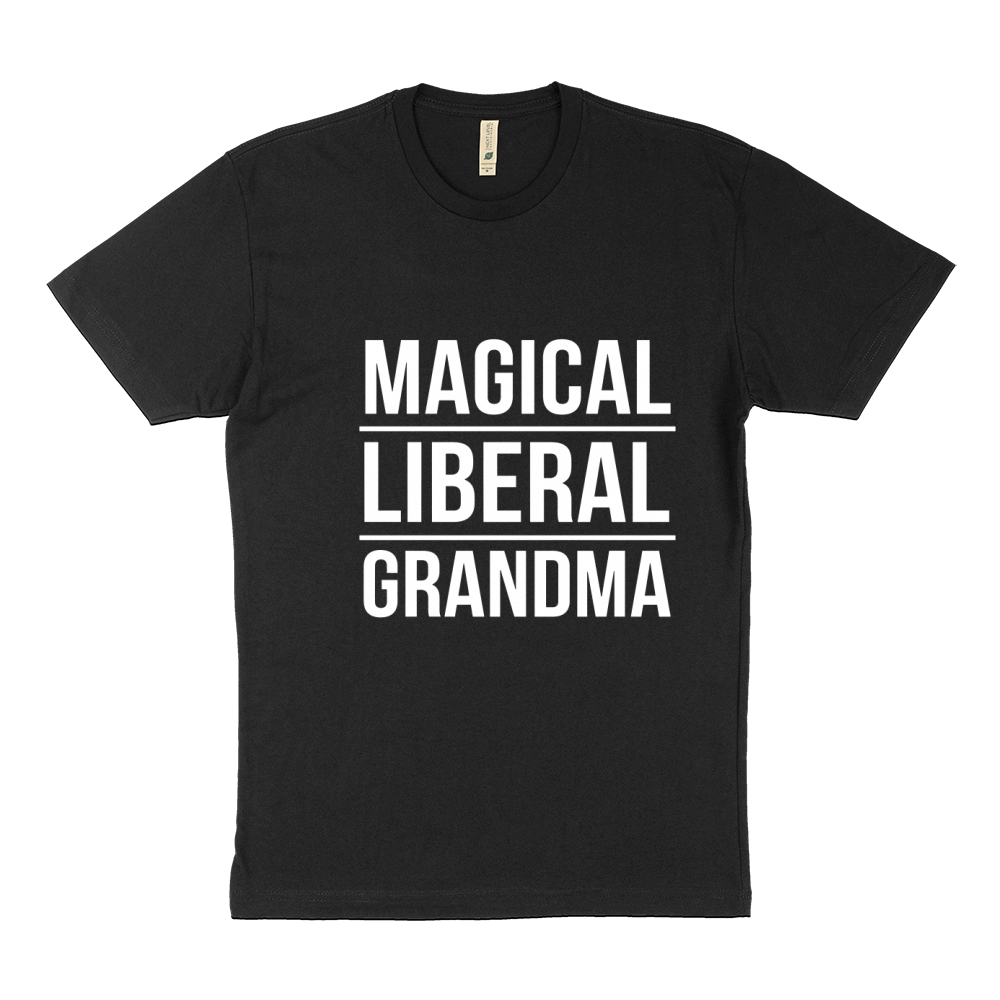 Magical liberal grandma nasty black shirt Sustainable T-Shirt