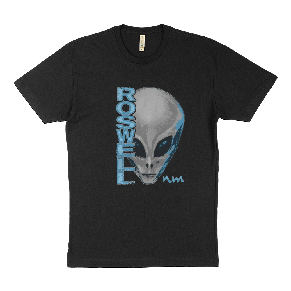 Roswell NM Grey Alien T-Shirts Sustainable T-Shirt