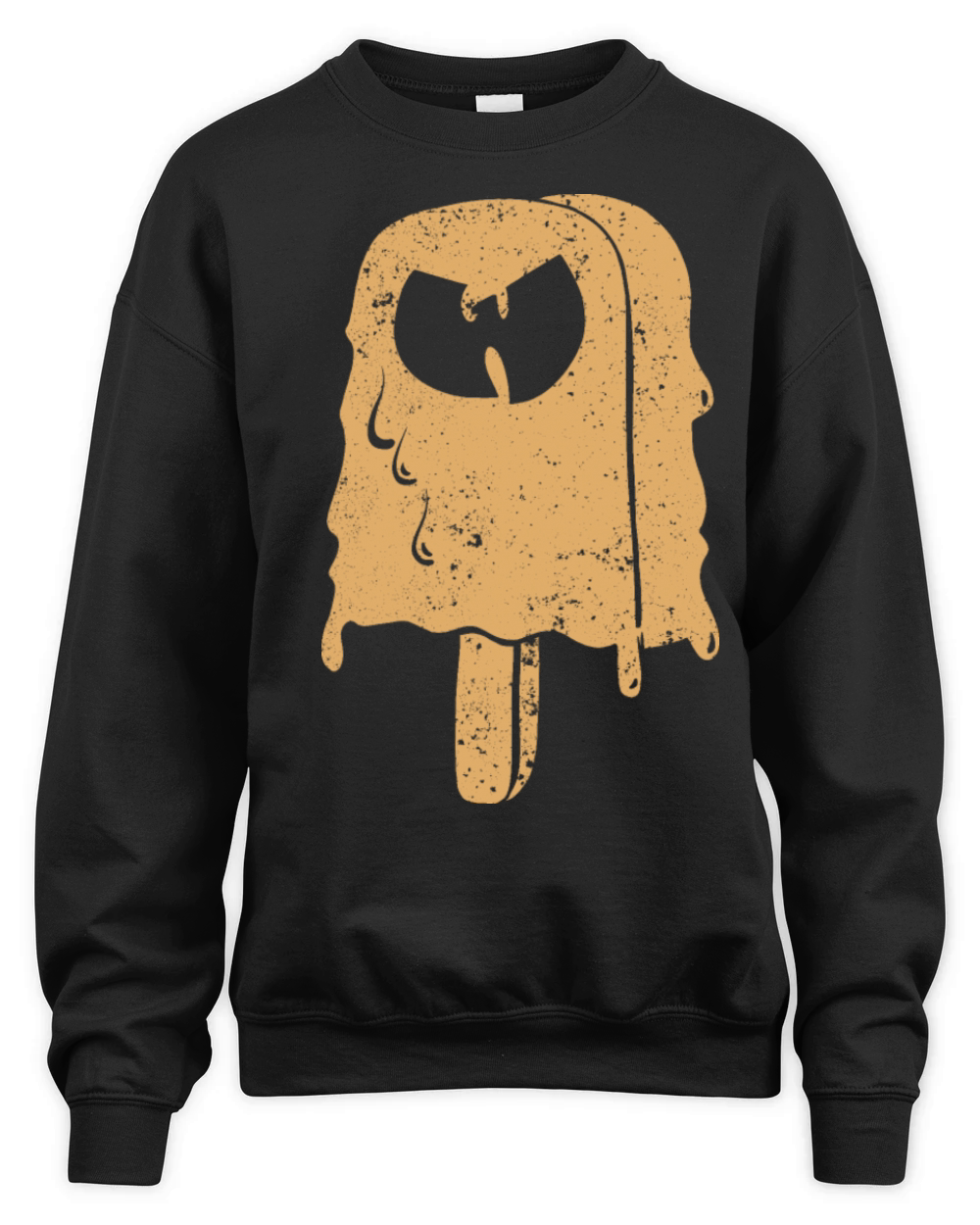 icecream wutang light brown Unisex Premium Crewneck Sweatshirt