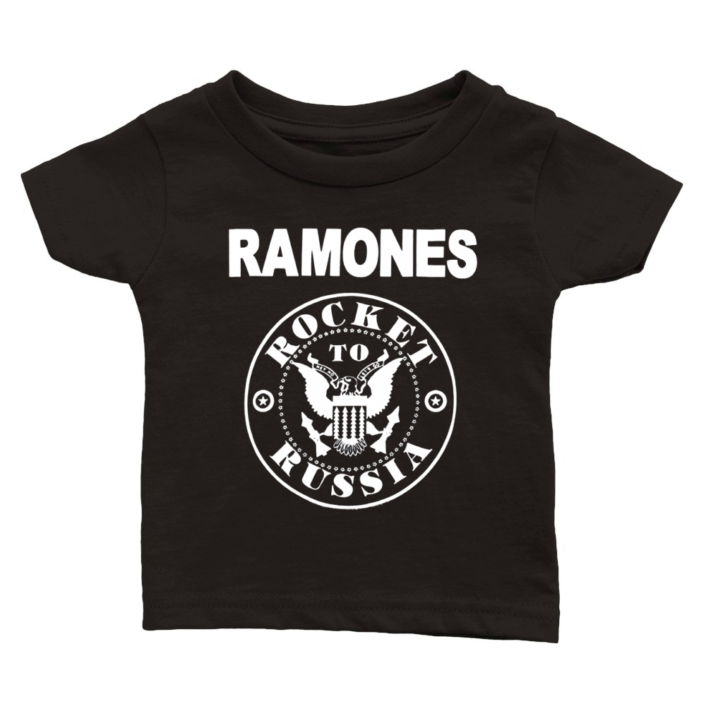 Ramones Rocket Seal Classic Baby Crewneck T-shirt