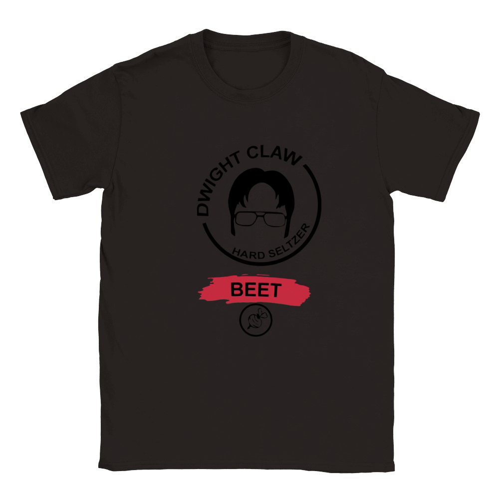 Dwight Claw Hard Seltzer Beet Shirt Classic Kids Crewneck T-shirt