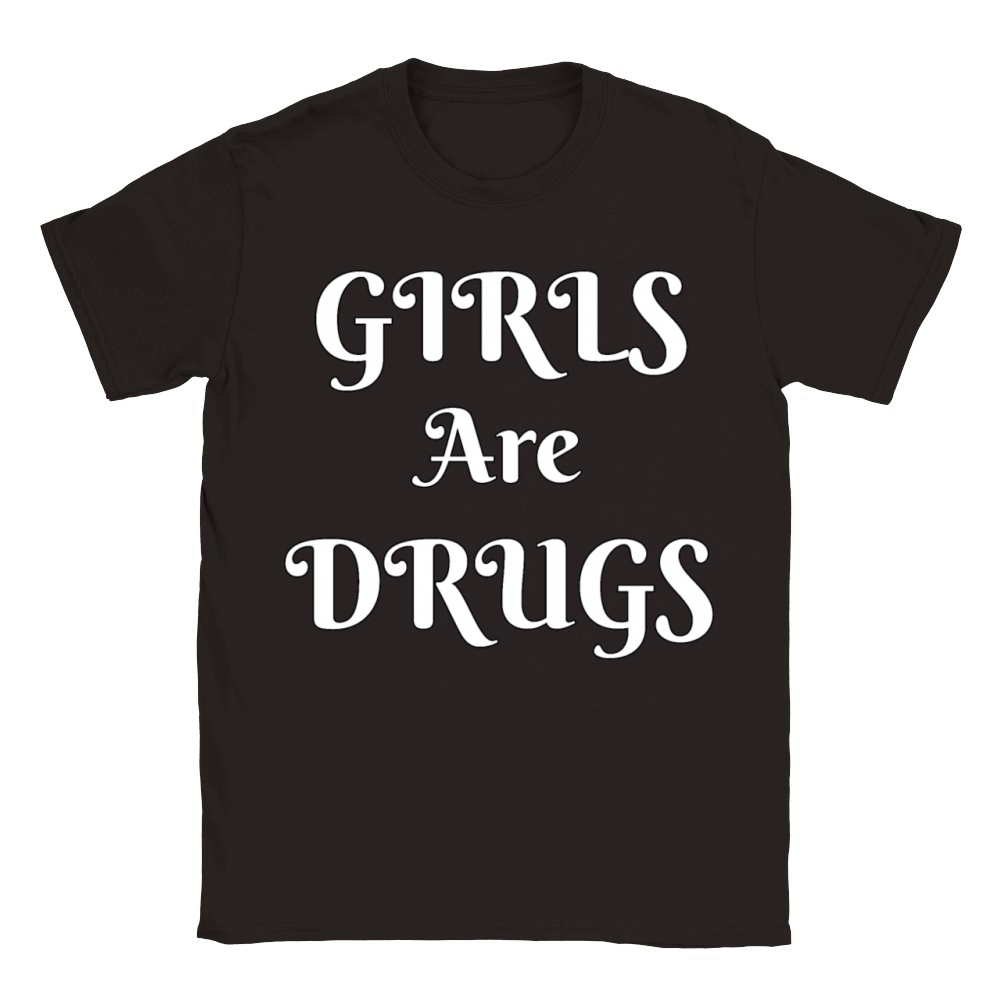 girls are drugs Classic Kids Crewneck T-shirt