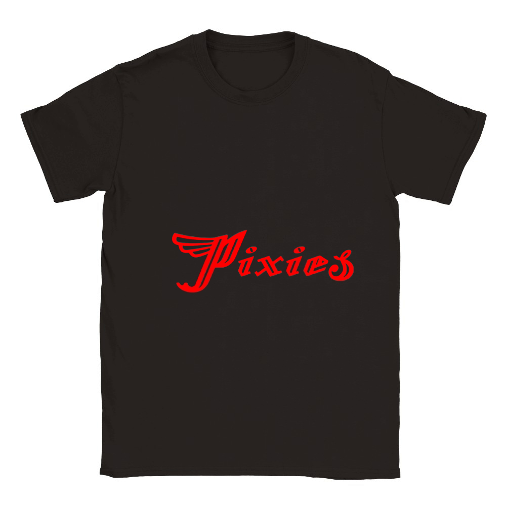 Pixies Band Logo Art Wing Red Classic Kids Crewneck T-shirt