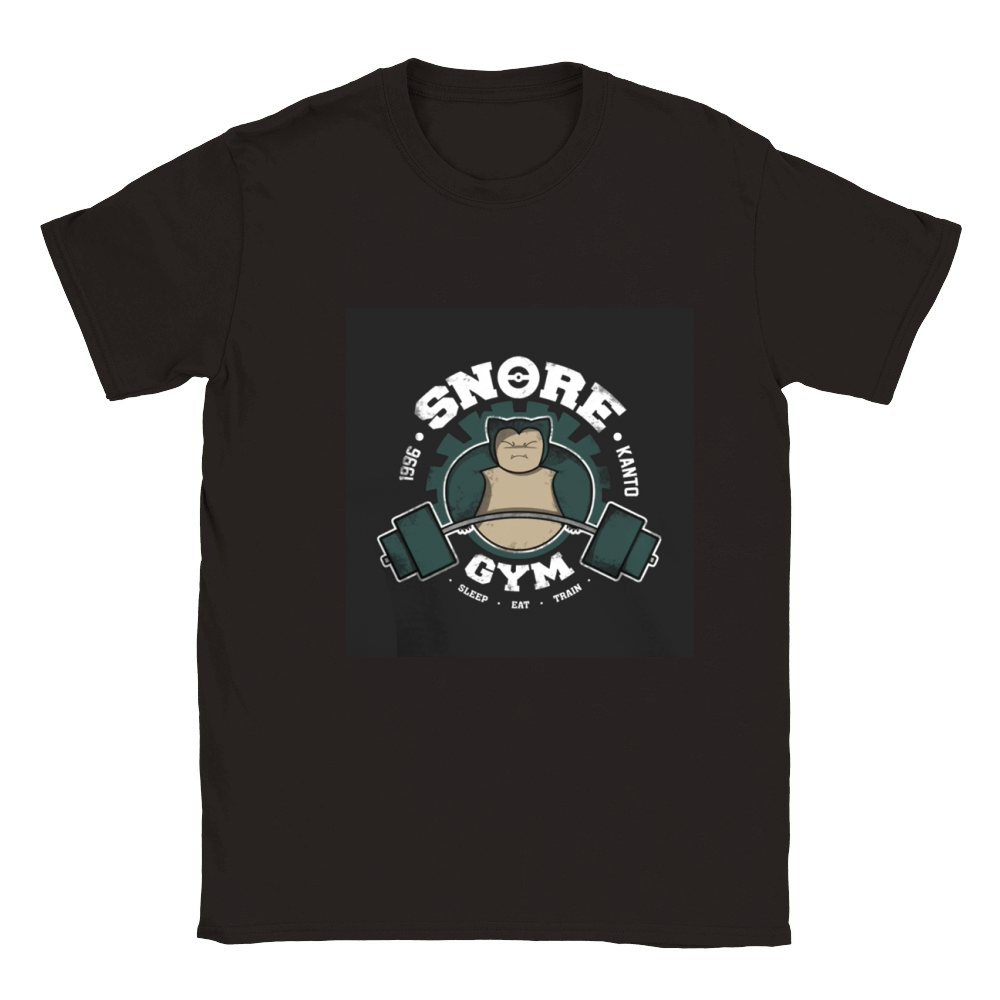 Snore Gym Classic Kids Crewneck T-shirt