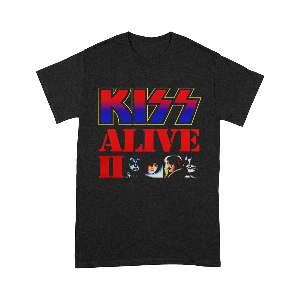 KISS - 1977 Alive II T-Shirt Comfort T-shirt