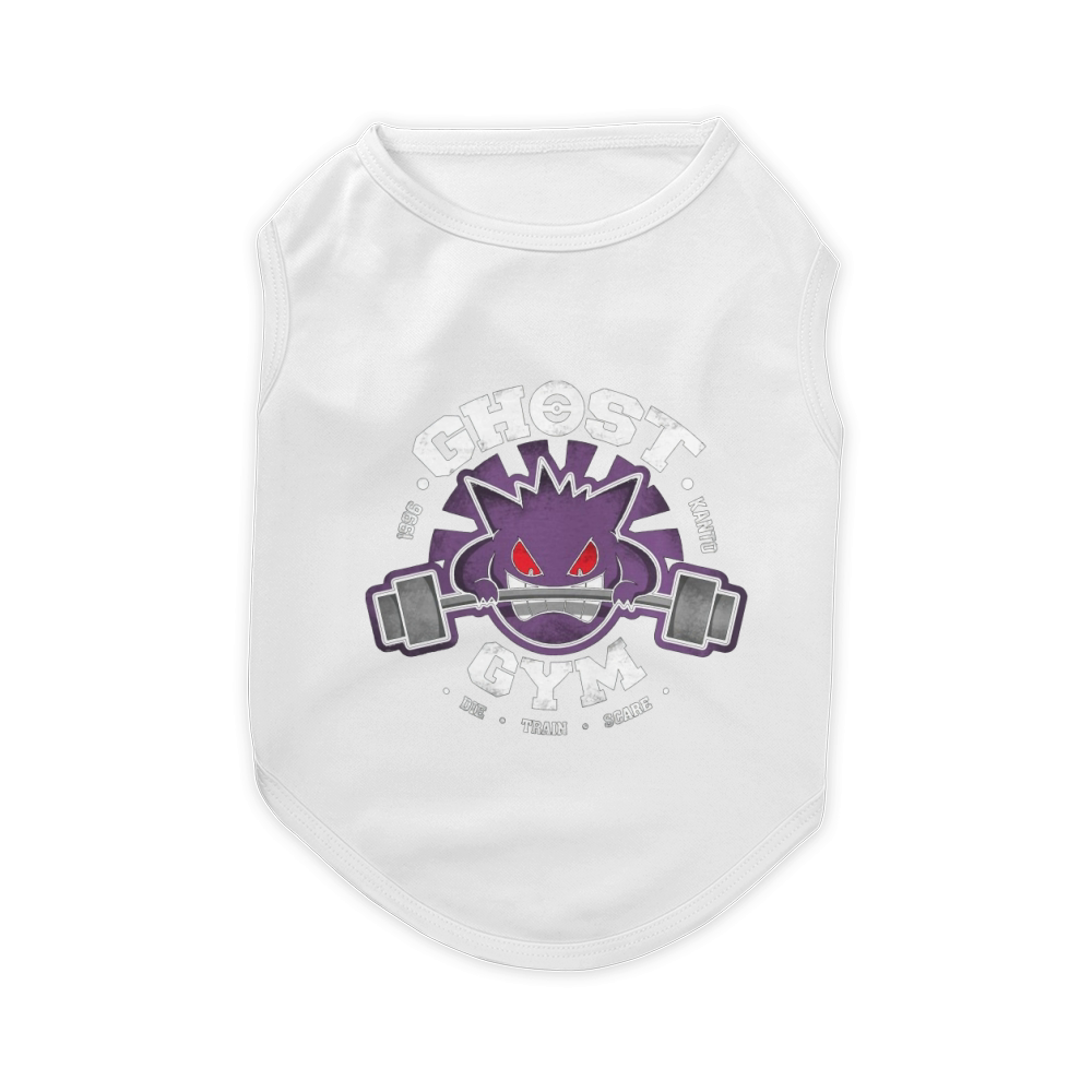 Ghost Gym Shirt Pet T-Shirt
