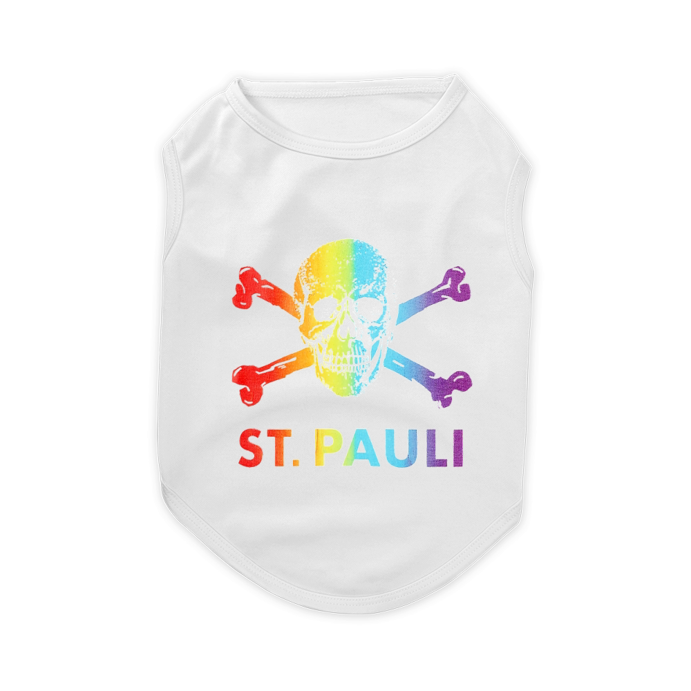 St Pauli Rainbow Pet T-Shirt