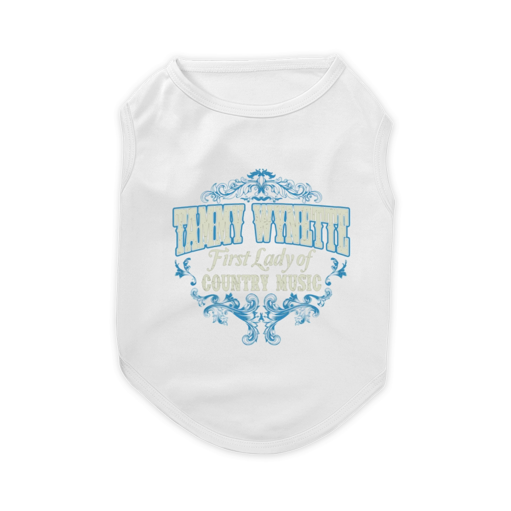 tammy wynette - First Lady of country music Pet T-Shirt