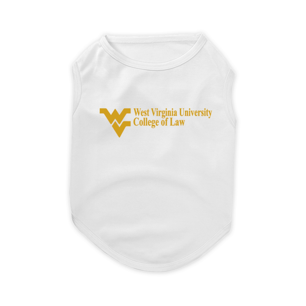 West Virginia University College of Law Pet T-Shirt