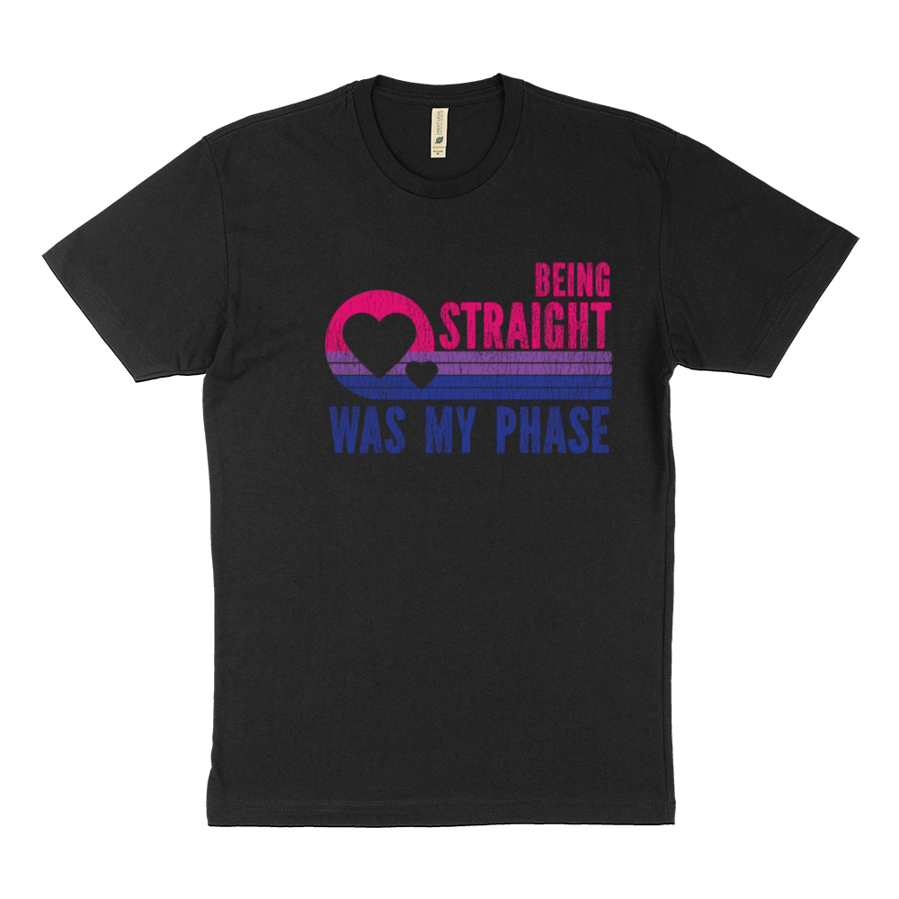 Bisexual Bi Pride Flag Being Sustainable T-Shirt