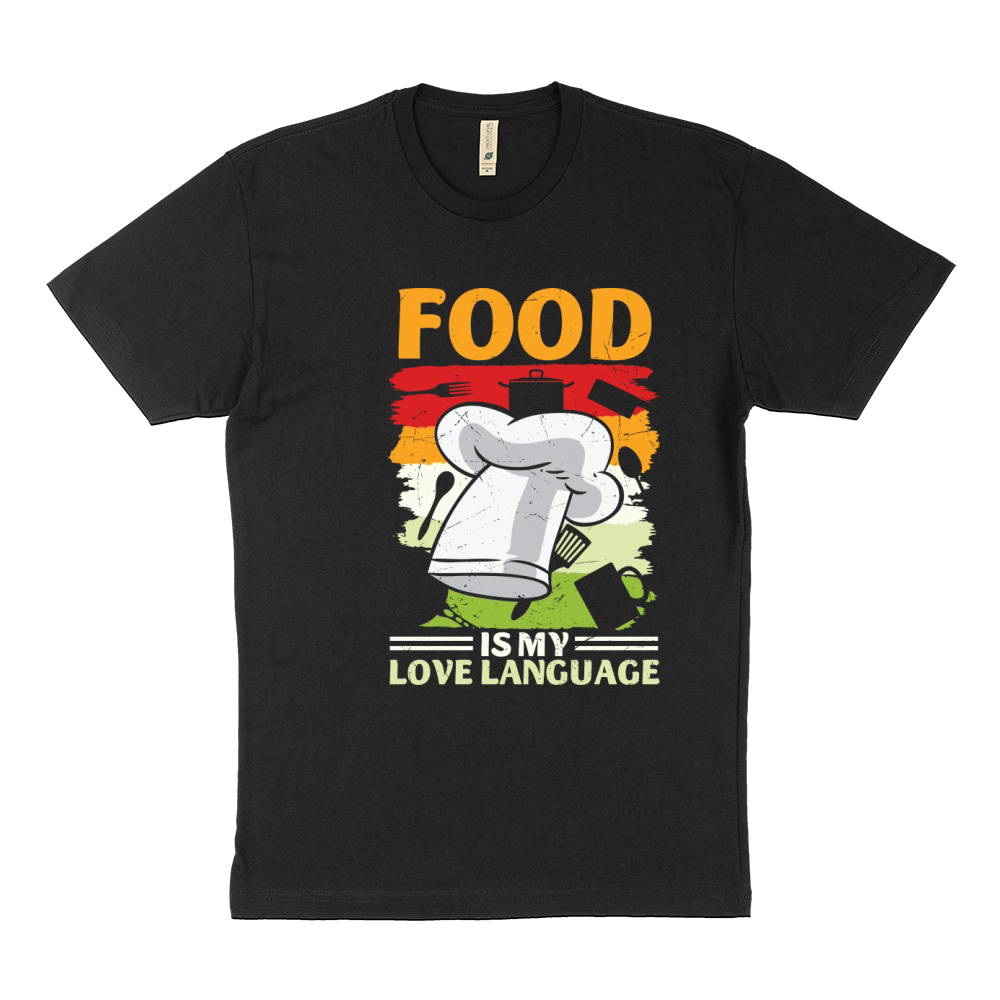 Food is My Love Language Sustainable T-Shirt