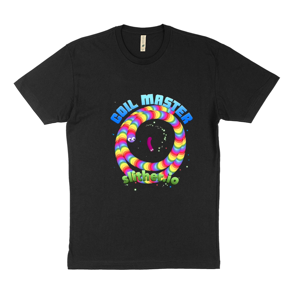 Slither.io Coil Master Graphic T-Shirt Sustainable T-Shirt
