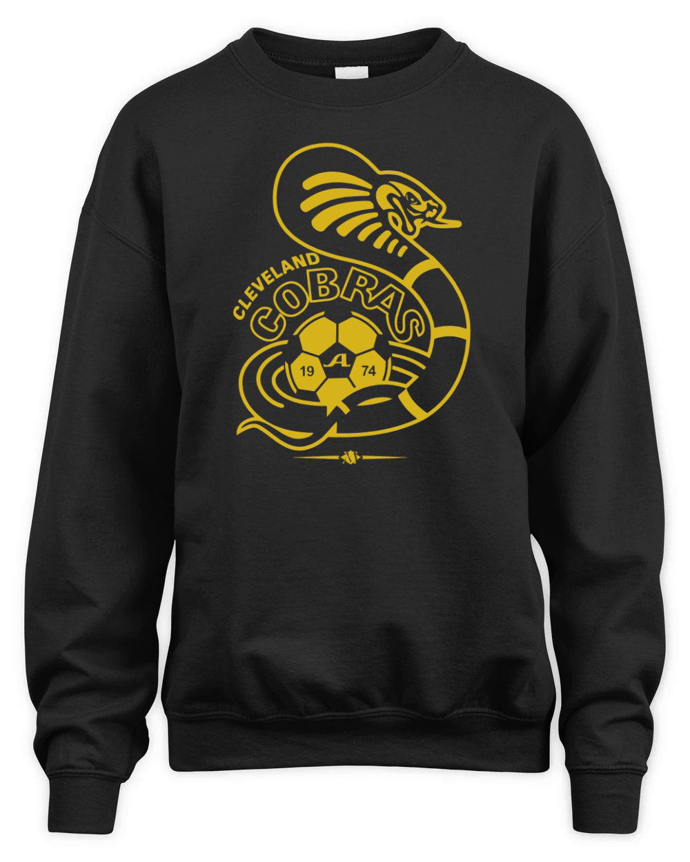 Cleveland Cobras 1974 Soccer Unisex Premium Crewneck Sweatshirt