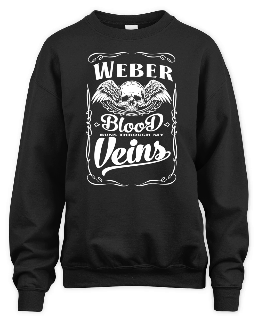 Funny Vintage Style Tshirt for Weber Unisex Premium Crewneck Sweatshirt