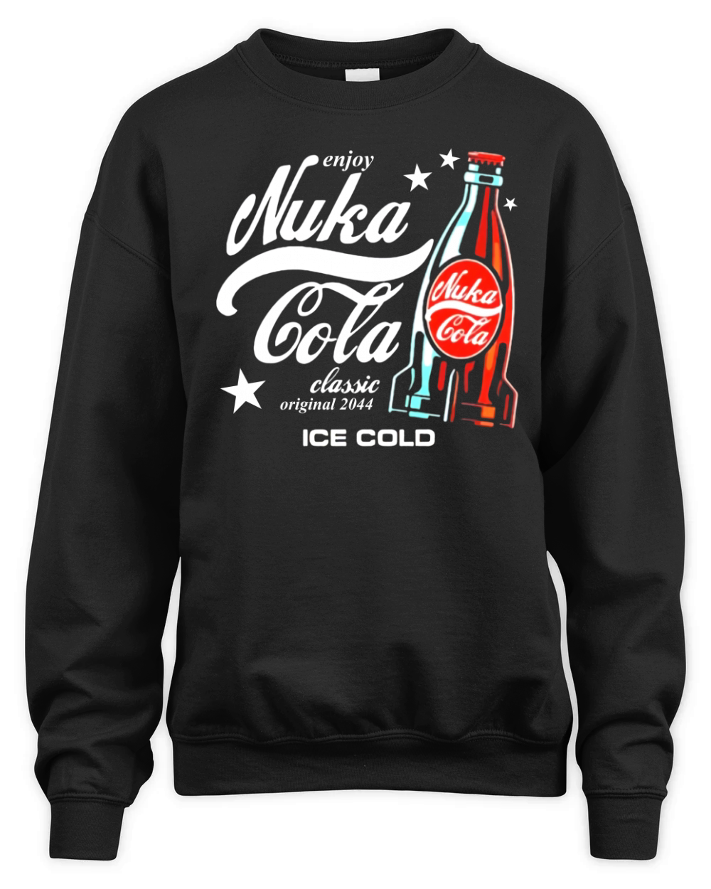 New T-Shirt Nuka Cola Funny Games Logo Black/Grey/White/Navy Size