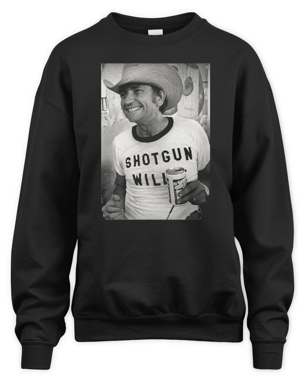 Shotgun Willie Nelson shirt Unisex Premium Crewneck Sweatshirt