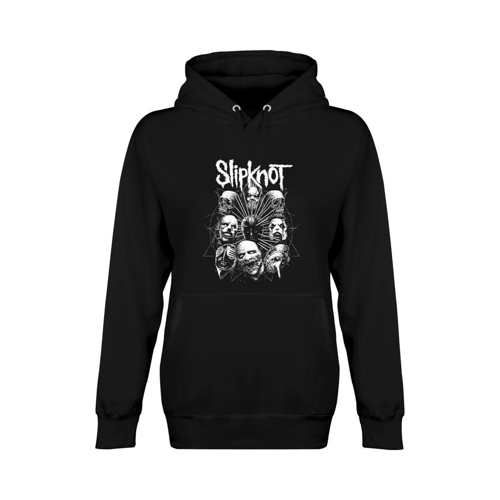 Vintage Slipknot Creepy Mono Art Unisex Premium Pullover Hoodie