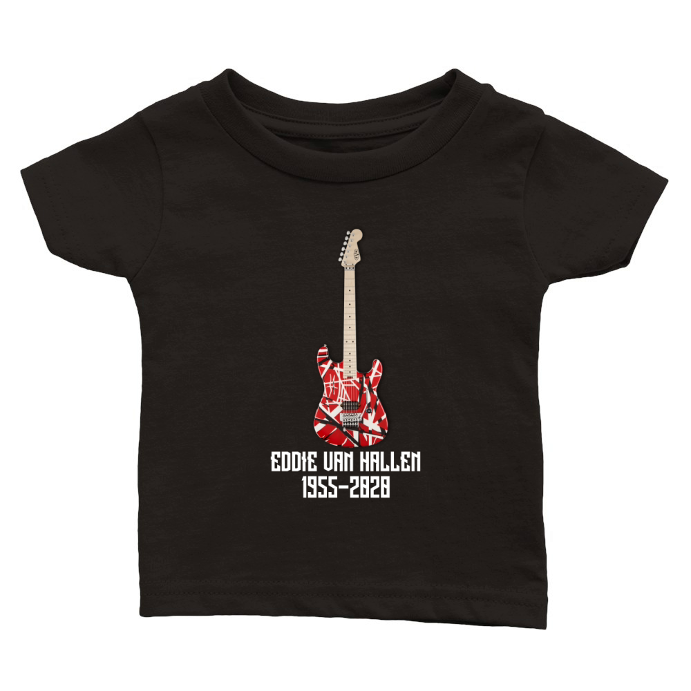 Eddie Van Halen Guitar Vintage Classic Baby Crewneck T-shirt