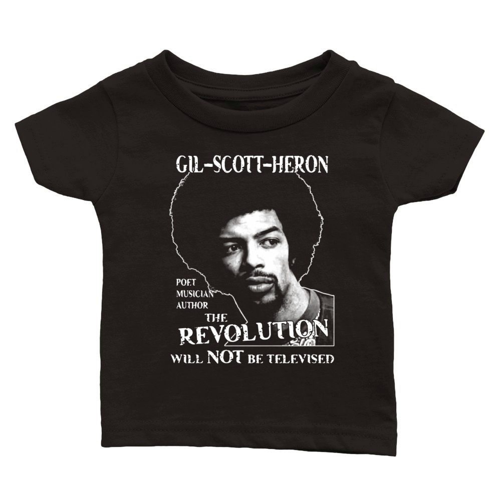Gil-Scott Heron Classic Baby Crewneck T-shirt
