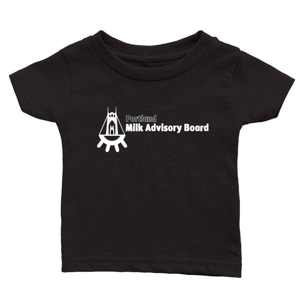 Portland Milk Advisory Board Classic Baby Crewneck T-shirt